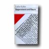 Gegenstand-und-Raum-kansi Photo showing the book Gegenstand und Raum