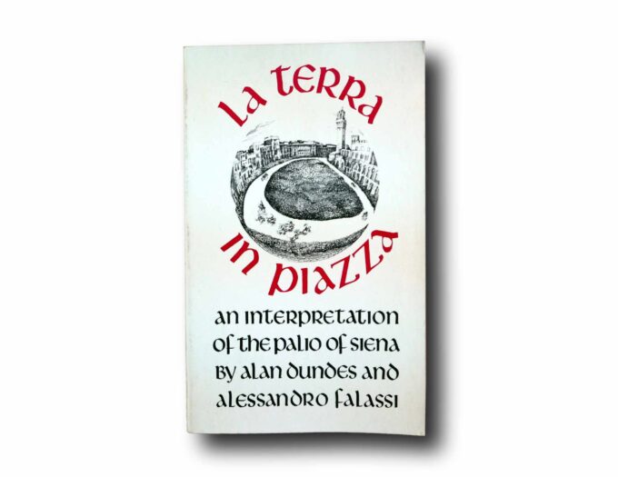 Photo showing the book La Terra in Piazza: An Interpretation of the Palio of Siena