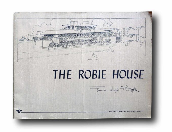 Photo showing the book The Robie House
