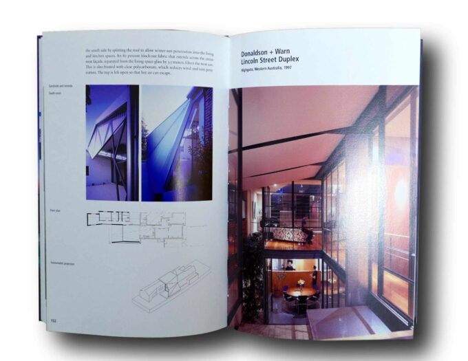 Living-the-Modern-Australian-Architecture-auk Photo showing a sample spread of the book Living the Modern: Australian Architecture