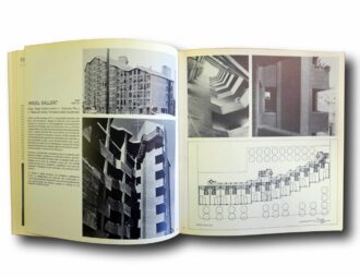 Photo showing a sample spread of the book Martorell–Bohigas–Mackay: Arquitectura 1953–1978