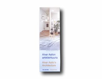 Photo showing the book Alvar Aallon arkkitehtuuria -kartta – Alvar Aalto's Architecture Map