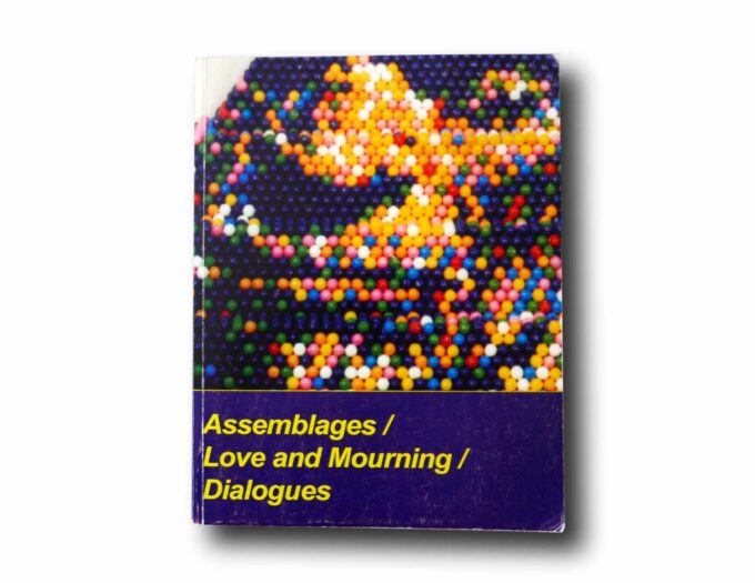 Space-and-Culture-7-8-9-Dec-2000-kansi Photo showing the book Assemblages / Love and Mourning / Dialogues