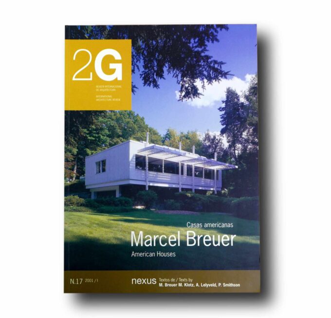 Photo showing the book 2G N.17 2001 Marcel Breuer: American Houses