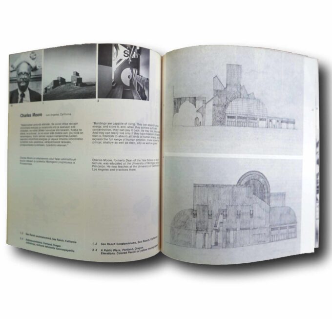 Photo showing a sample spread of the book Creation and Recreation: America Draws