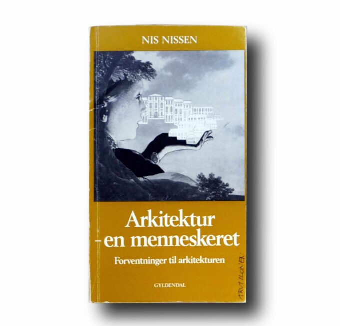 Arkitektur-en-menneskeret-kansi Photo showing the book Arkitektur – en menneskeret