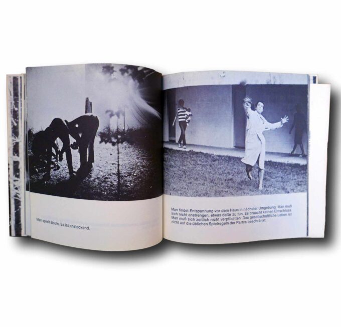 Wohnort-Halen-auk Photo showing a sample spread of the book Wohnort Halen: Eine Architekturreportage