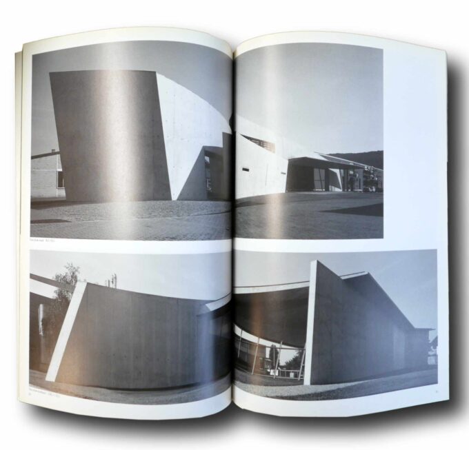 Photo showing a sample spread of the book GA Document Extra 03: Zaha M. Hadid