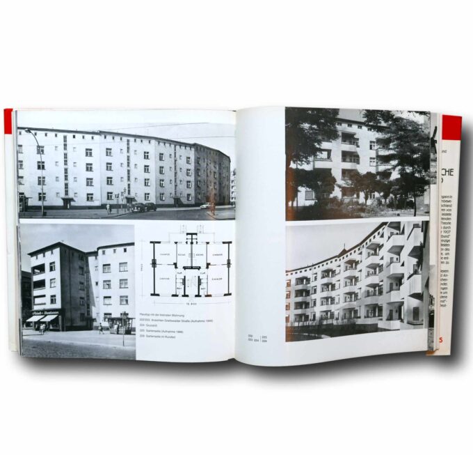 Photo showing a sample spread of the book Bruno Taut 1880–1938