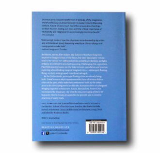 Photo showing a sample spread of the book Future Cities: Architecture and the Imagination