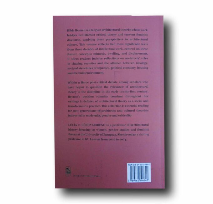 Heynen-Architecture-Feminist-Critical-Theory-taka Photo showing a sample spread of the book Architecture & Feminist Critical Theory
