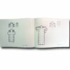 Drawings-of-Great-Buildings-auk Photo showing a sample spread of the book Drawings of Great Buildings – Zeichnungen Grosser Bauten